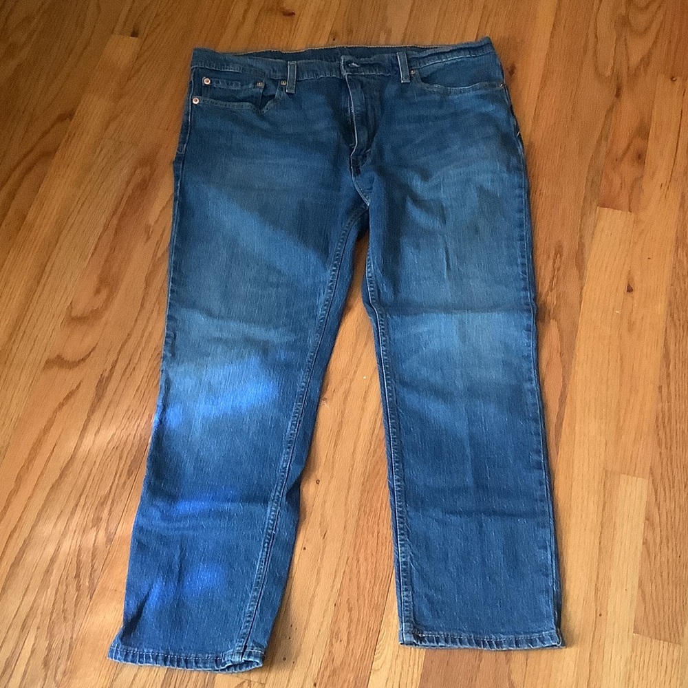 Levi's Men's 511 Straight Leg Blue Denim Jeans